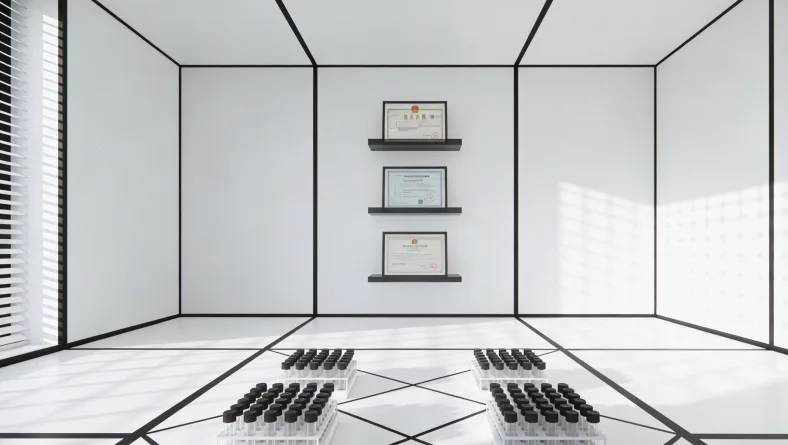 基因测序仪正在运行中