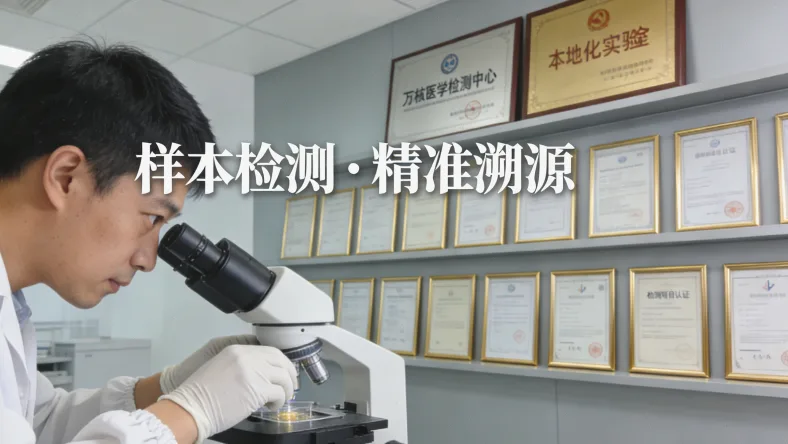 肺癌基因检测报告结果示意图