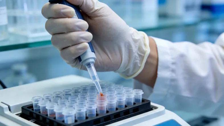 肺腺癌与小细胞肺癌病理切片对比图