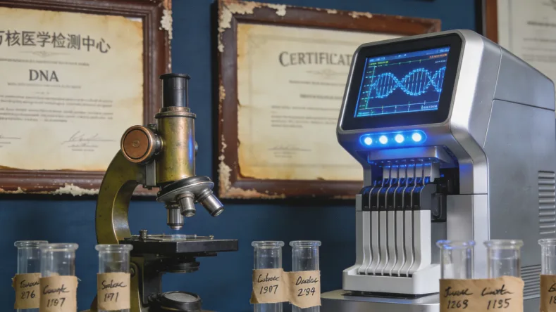 甲状腺乳头状癌细胞与BRAF V600E突变示意图