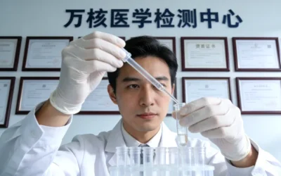 两份对比鲜明的基因检测报告特写