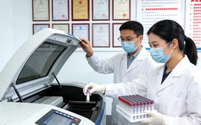 基因检测报告单局部特写