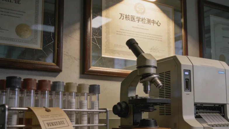 黑色素瘤患者与医生讨论病理报告的场景