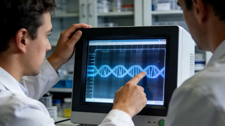 不吸烟年轻女性与肺癌检测的示意场景