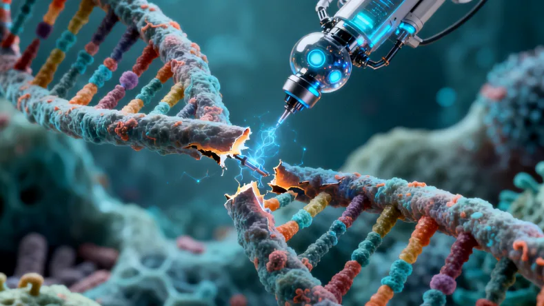 护士为新生儿采集足跟血进行筛查