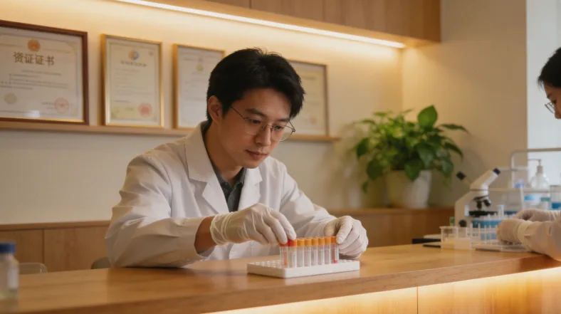 国内不同级别医院实验室对比信息图