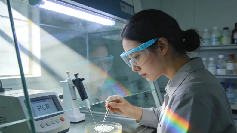 BRCA基因与HRR通路其他基因关系网络图