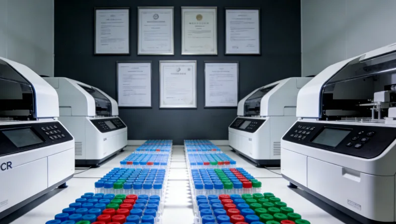 染色体示意图展示杂合性丢失（LOH）过程