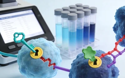 医生与患者讨论基因检测报告