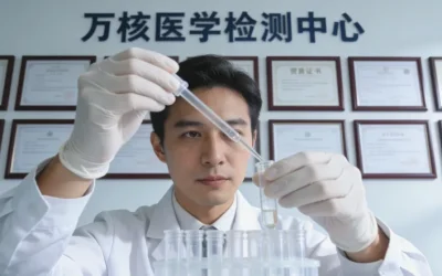 HRD检测报告单局部特写，分数线在临界值附近