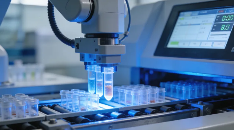 动态展示肿瘤细胞从HRD阳性到阴性的变化示意图