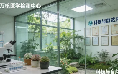 医生与患者共同查看基因检测报告