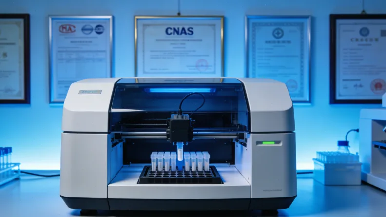 一张显示基因检测报告与药品价格标签对比的示意图