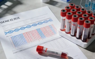 一位家属在病房外手持文件，表情凝重