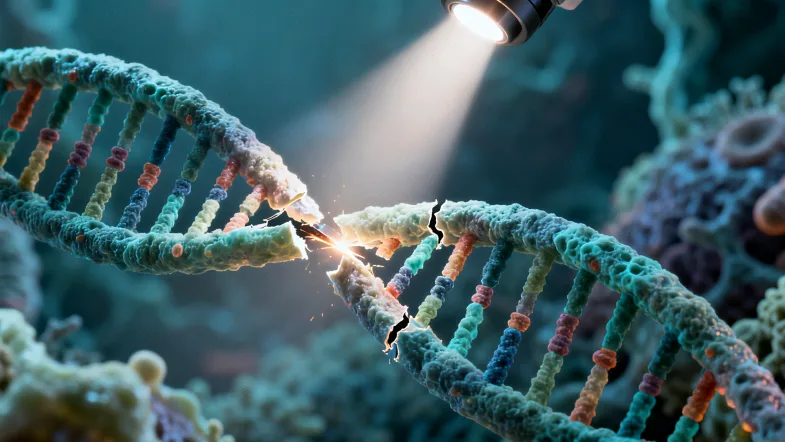 胃癌HER2检测病理切片示意图