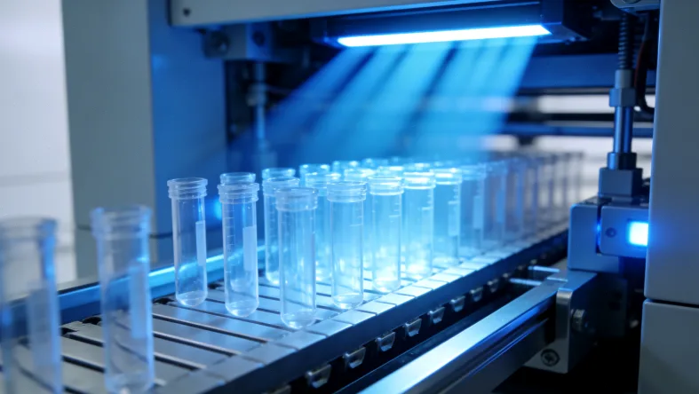 不同颜色采血管对比,突出基因检测专用管