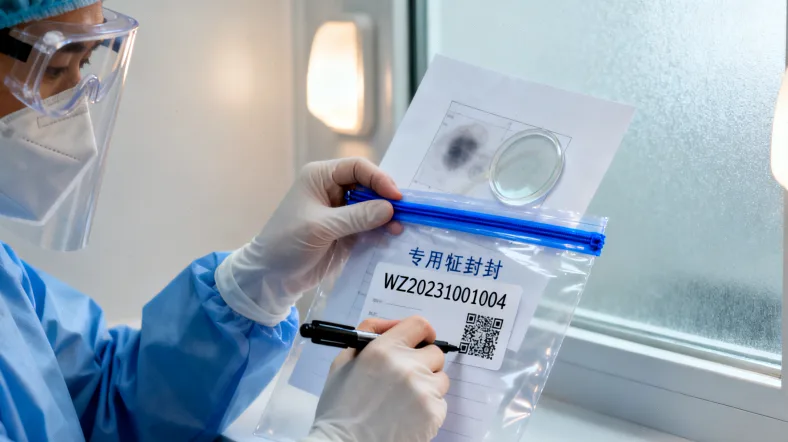 盖有公章的实验室资质证书特写