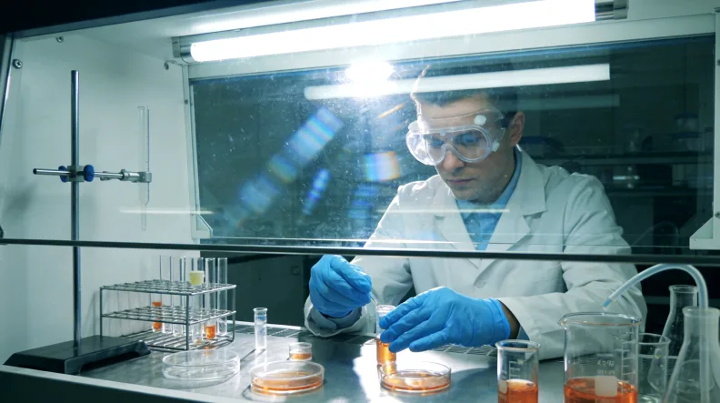 液体活检与组织活检流程对比图