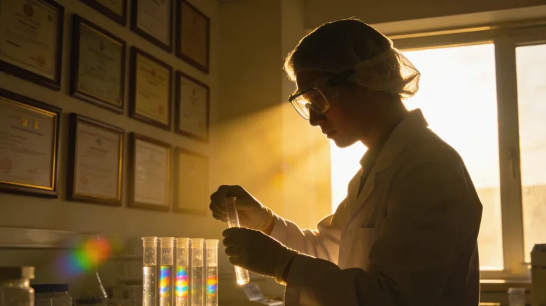 患者与家人拥抱，获得情感支持