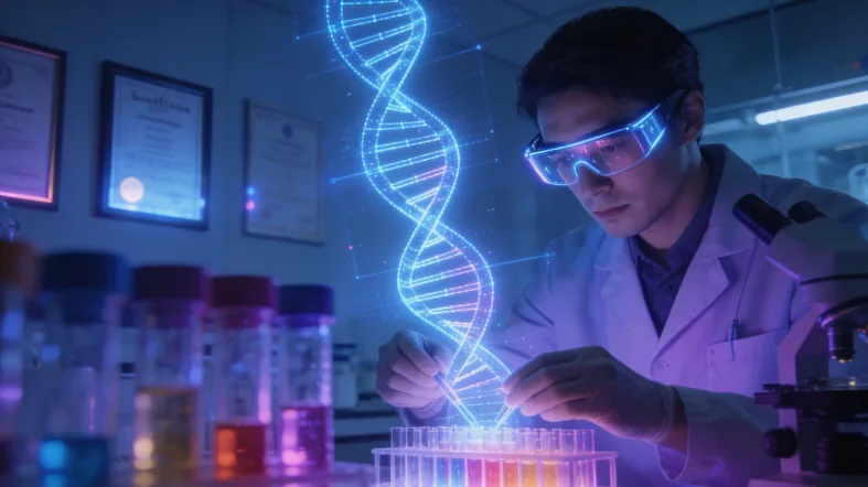 指尖采血与上臂静脉采血的部位对比示意图