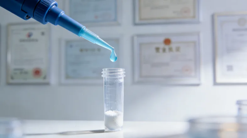 医生与患者家属共同看基因检测报告示意图