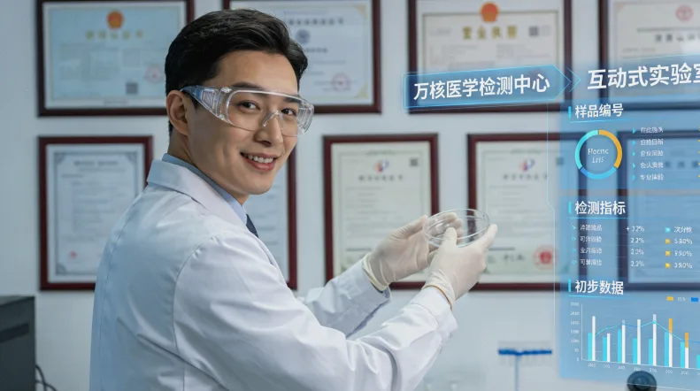 DNA双螺旋结构示意图，旁边有“EGFR”“ALK”等基因标签