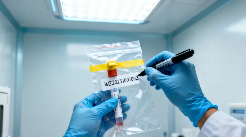 基因检测报告与药瓶对比图