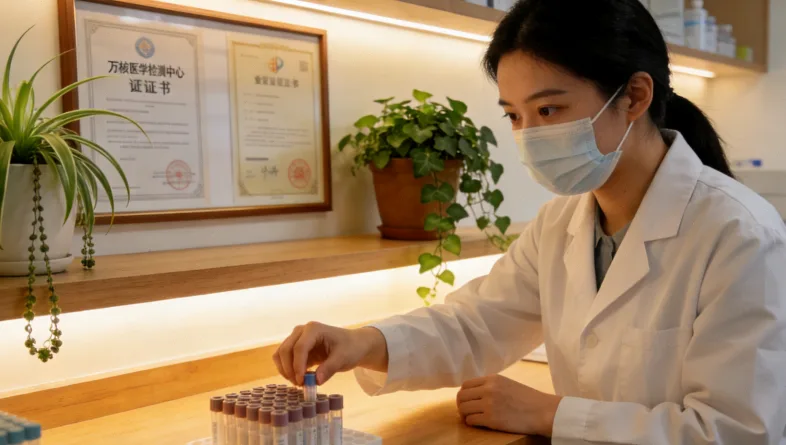 患者与医生在诊室沟通的场景图