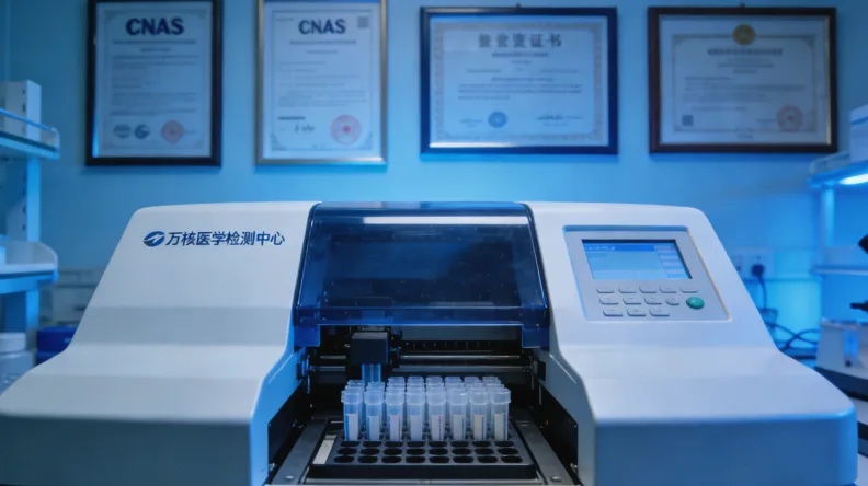 医生与患者家属讨论脑部MRI影像