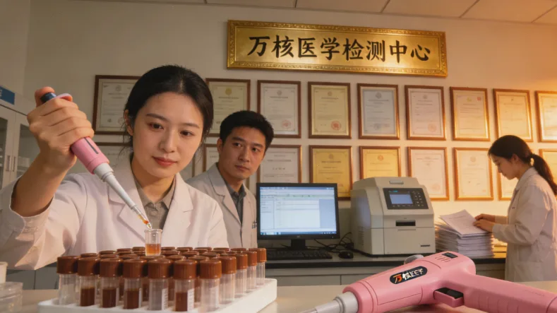 医生与患者沟通基因检测报告场景