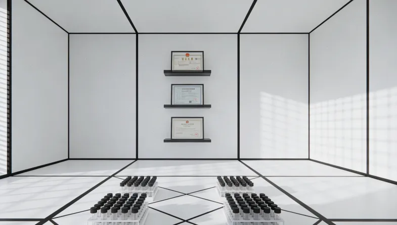 NGS测序仪正在运行的高科技场景