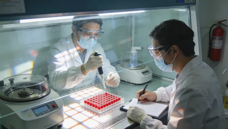 化疗与靶向药物作用机制对比示意图