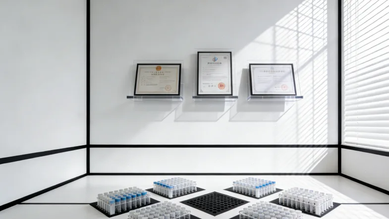 医生与患者共同查看基因检测报告