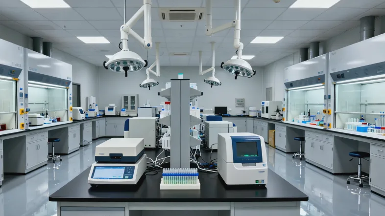 患者与医生共同查看基因检测报告