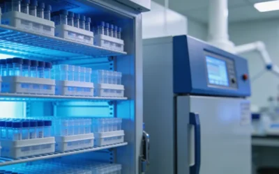 医生与乙肝患者共同查看基因检测报告