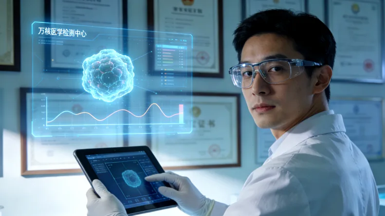 医生与患者沟通检测报告