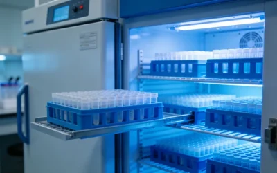 护士为患者进行抽血操作