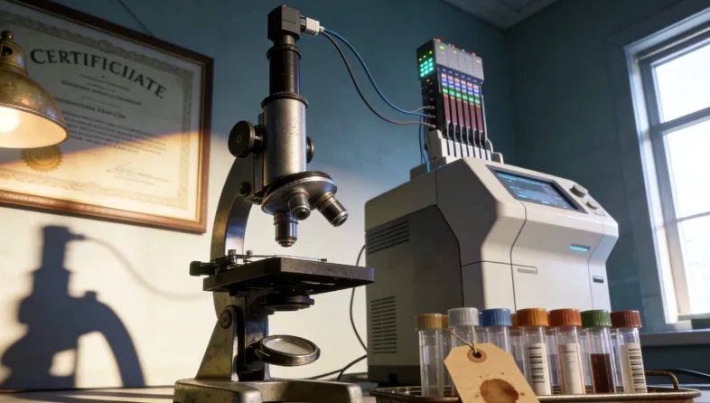 血液样本与组织活检样本对比示意图