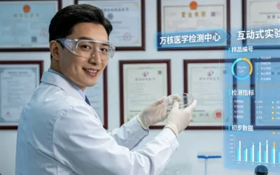 一张显示基因检测报告关键结论（如“EGFR 19外显子缺失突变”）的示意图