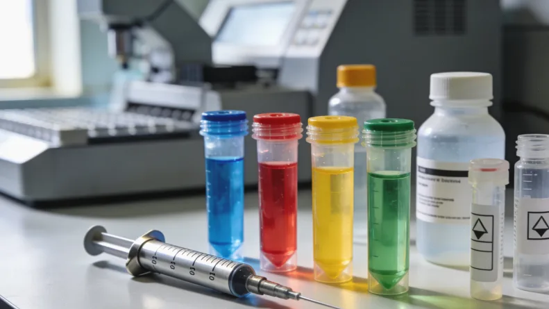 一张显示肿瘤标志物（如CEA）数值波动的折线图