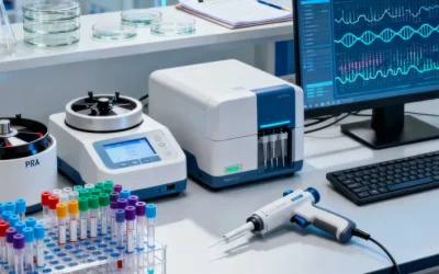 患者拿着报告，在肿瘤内科和外科指示牌前犹豫