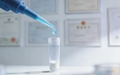 一位患者拿着基因检测报告和费用清单，面露疑惑