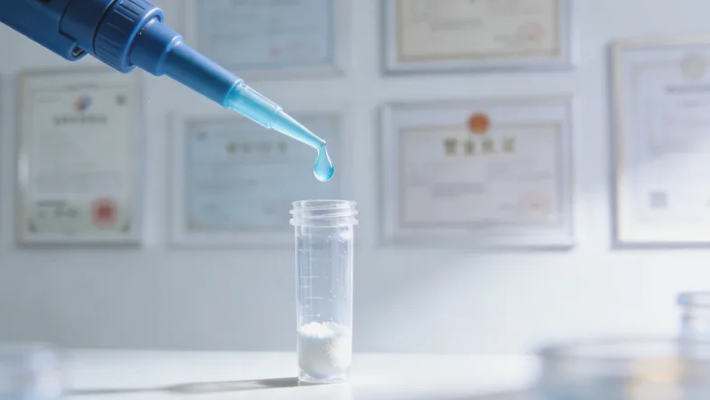 一位患者拿着基因检测报告和费用清单,面露疑惑