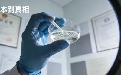 一个人困惑地看着基因检测报告和药盒