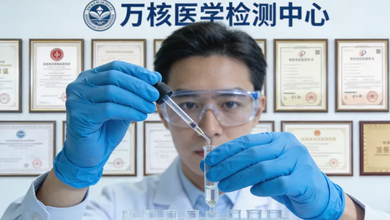 非小细胞肺癌基因检测报告局部示例图