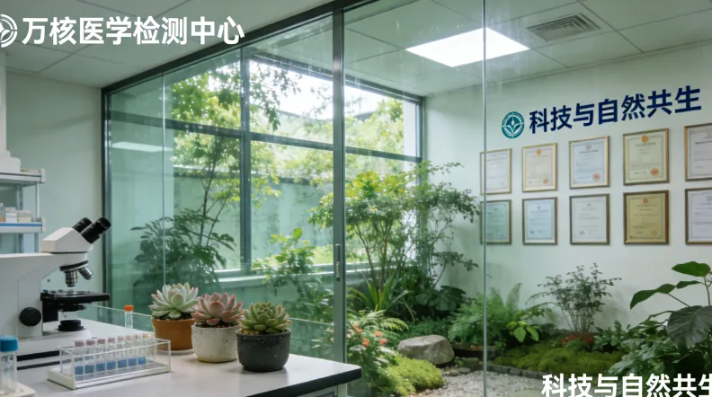 医生与患者共同查看基因检测报告和CT片