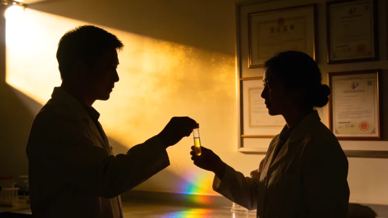 医生与患者沟通病情场景