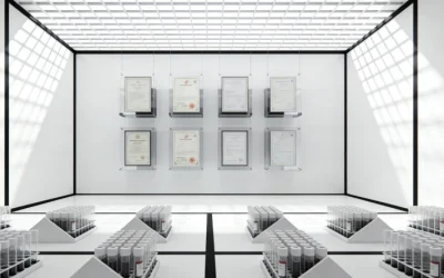 医生与患者讨论基因检测报告