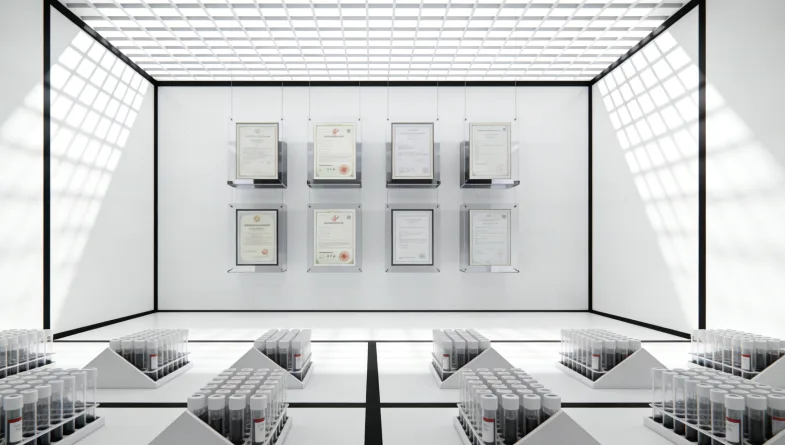 医生与患者讨论基因检测报告