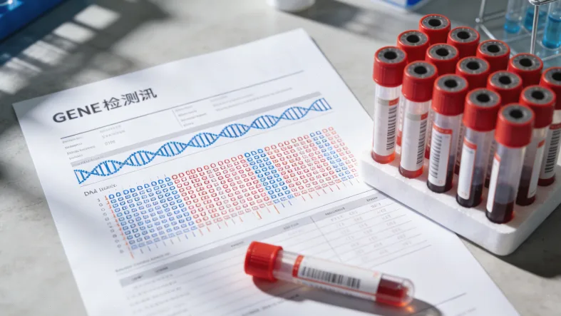 护士正在为顾客进行静脉采血,操作规范